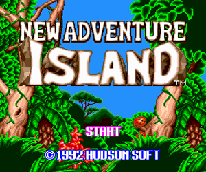 New Adventure Island (USA) Screenshot